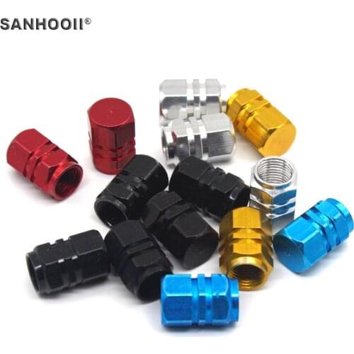 12 pieces Auto Car Styling Tire Valve Caps Case