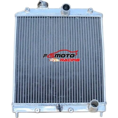 3 Row Aluminum Radiator For Honda Civic EK EG D15 D16 28mm Pipe AT MT 1992-2000 93 94 95 96 97 98 99