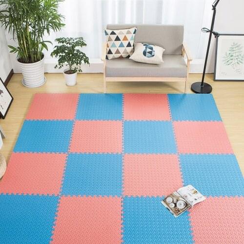 30*30*1.2CM Childrens Soft Developing Crawling Rugs EVA Foam mat