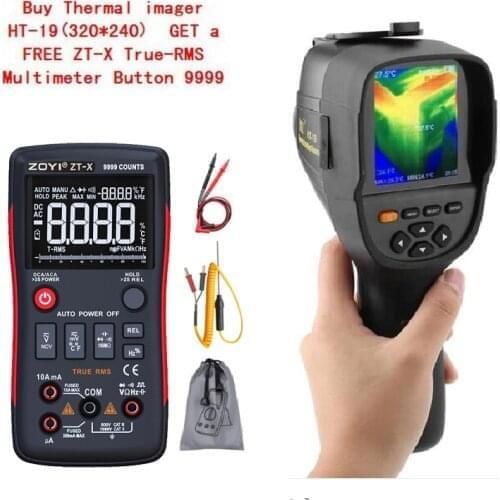 HT-19 HT-18 Handheld IR Digital Thermal Imager Detector Camera Infrared Temperature Heat with Storage HT-06D HT-06 HT-07 HT-08