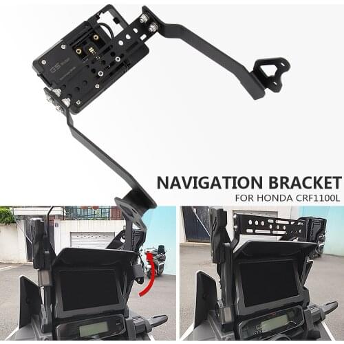 For HONDA CRF 1100L Africa Twin Adventure sports CRF1100L Motorcycle Accessories Stand Holder Phone GPS Navigaton Plate Bracket