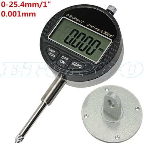 Dial Indicator Gauge Measuring Tools Electronic Micrometer Digital Micrometro Metric/Inch 0.01mm 0.001mm 0-12.7mm 0-25.4mm
