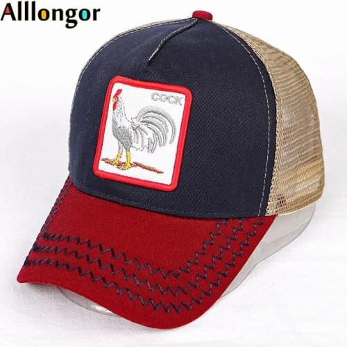 Gorra Animal Cap Men Print Baseball Caps Women 2020 Summer Snapback Hip Hop Trucker Hats Mesh Dad Hat Black Casquette Bone