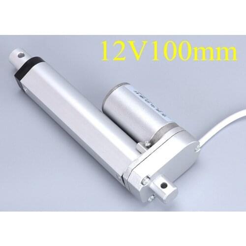 12V 100mm Stroke Classic Stroke Linear Actuator 12mm/s Speed