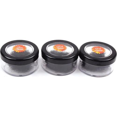 Natural Long Individual False Eyelash 1pcs Stars Colors Eyelash Back 0.15mm C Curl 8/10/12mm