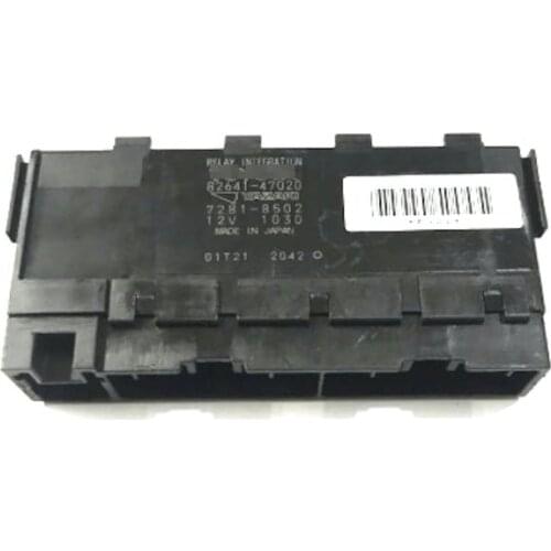 Original second hand 82641-47020 for Toyota Prado Corolla RAV4 Vios Yaris Integrated Relay Fuse Box 82641-470202