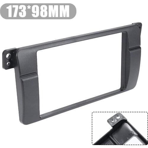 1pcs Car Radio Panel Mounting Frame Car DVD Frame Radio Fascia Styling Accessories for BMW 3 Series E46 1998-2005