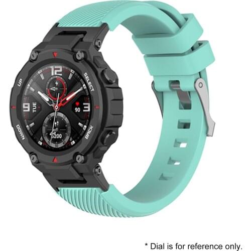 Silicone Watch Band Compatible with Huami Amazfit T-Rex Pro Watch Strap Replacement Band Wrist Bands Soft And Smooth Silicone