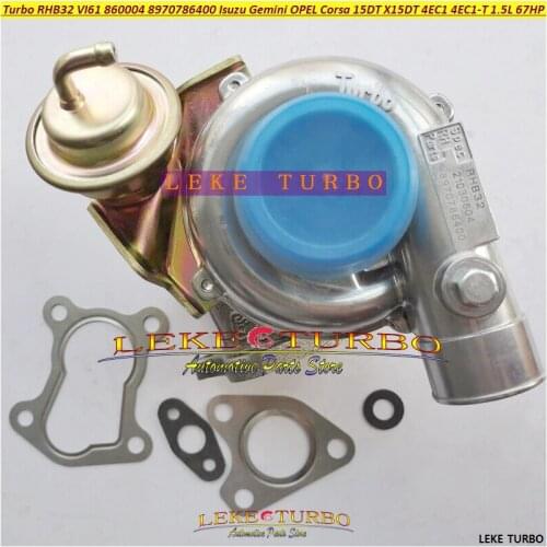 Wholesale RHF3H RHB32 VI61 8970786400 Turbo Turbocharger For ISUZU Gemini 1.5L For OPEL Corsa TD 1993-00 X15DT 4EC1 4EC1T 49KW