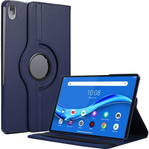 Rotating Case for Lenovo Tab M10 Plus FHD 10.3 TB-X606F M10 HD 2nd Gen 10.1 X306X X605F M8 8505F P11 Pro J606F J706 Tablet Cover