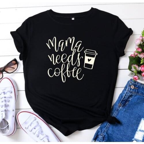 JCGO Summer Women T Shirt S-5XL Plus Size Cotton Letters Graphic Print Short Sleeve Lady Tees Tops Casual O-Neck Female TShirt