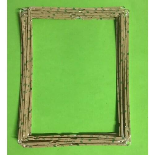 100pcs LCD Middle Frame For ipad 2 3 4 Touch Screen Digitizer Middle Bezel With Sticker Adhesive Free Tracking