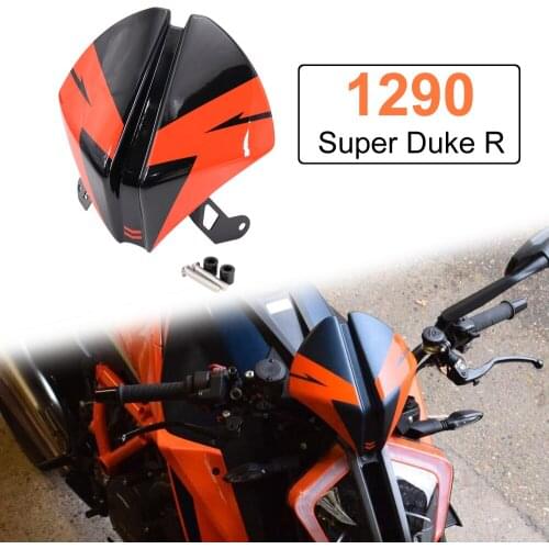 Rear Seat Cover Fairing Seat Cowl + Front Windscreen Windshield Airflow Wind Deflector New For 1290 Super Duke R 2020 2021