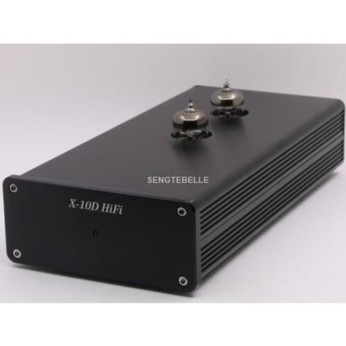 Finished HIFI 6N11 Stereo Tube preamplifier base on Musical Fidelity X-10D circuit
