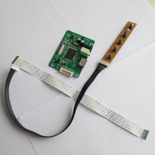 HDMI LCD LED EDP Controller board panel screen For B140XTN02.4 1366X768 14.0" mini card display