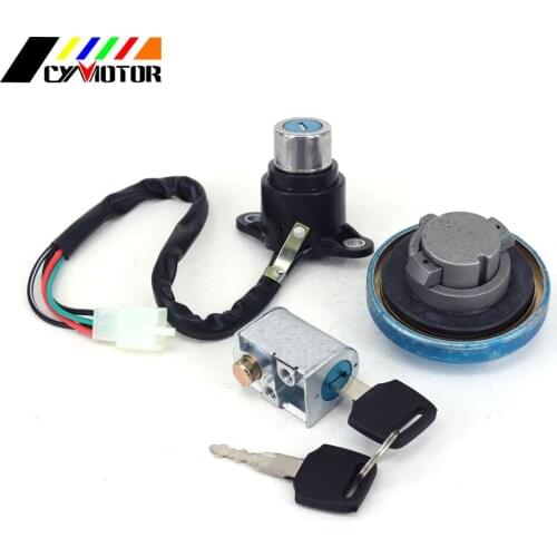 Motocycle Fuel Gas Tank Cap Cover Ignition Lock Key Set For Honda CMX250 CMX450 CMX 250 450 All Years MAGNA250
