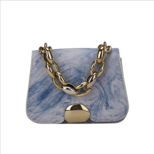 Small Flap Bag 2021 Women Shoulder Crossbody Bag PU Underarm Portable Messenger Bags Mini Chain Lipstick Tote Handbag Trend New