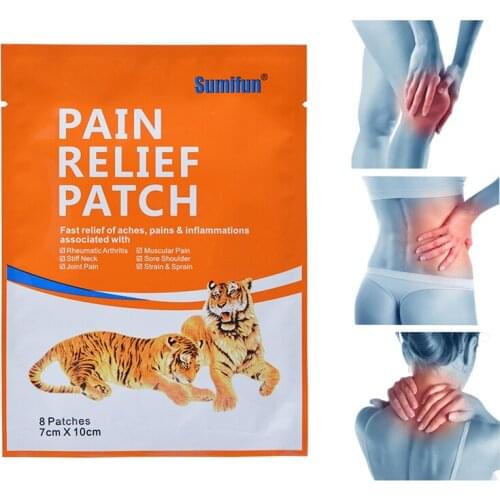 Brand 8pcs/bag Tiger Balm Pain Relief Patch Fast Relief Of Aches Pains & Inflammations Health Care Medical Plaster 2019