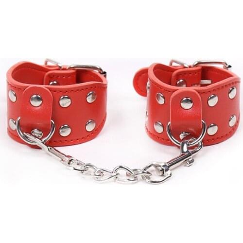 Handcuffs Leather Couples Show Props Stage Toys Nightclub Toys Sex Toys