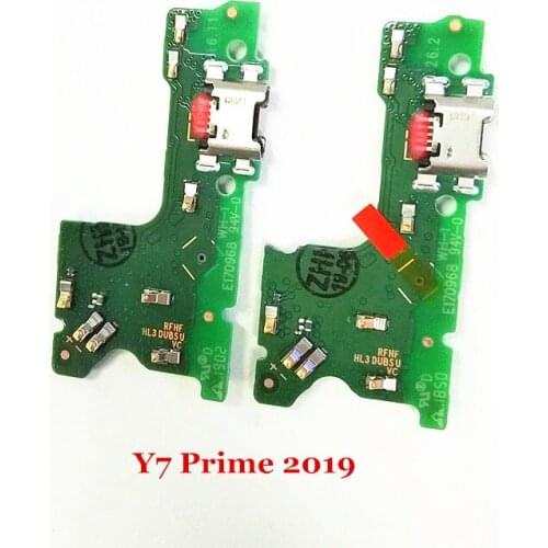 New Original Dock Connector Board USB Charging Port Flex Cable Repair Parts For Huawei Y7 Prime 2019