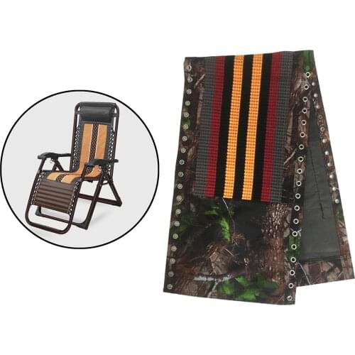 Replacement Recliner Chair Cover Folding Bungee Chair Fabric for Outdoor Garden Patio Backyard Pool Lawn Camping Accessories