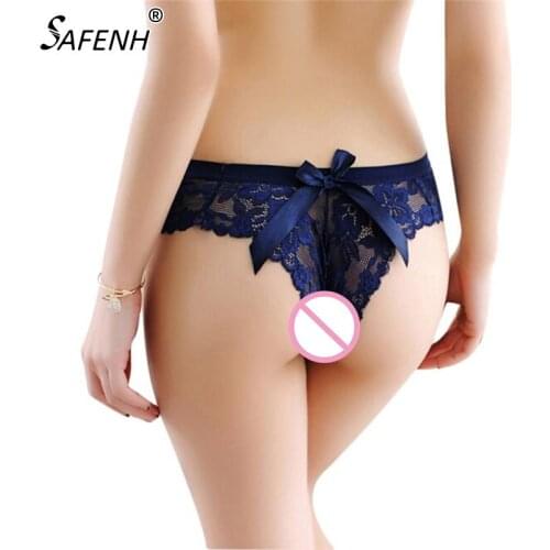 Underwear Women G string Sexy String Lingerie Lace Thong Seamless Briefs Transparent Panties Knickers Black Tangas Bragas
