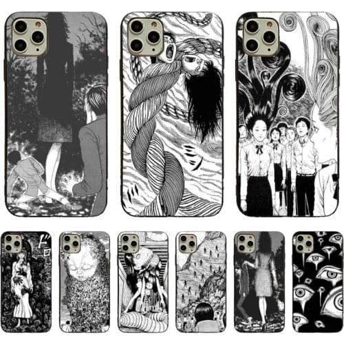 Japanese horror comic Tomie Luxury Soft Phone Case For iPhone 11pro 12pro MAX 8 7 6 6S Plus X XS MAX 5 5S SE XR Fundas Capa