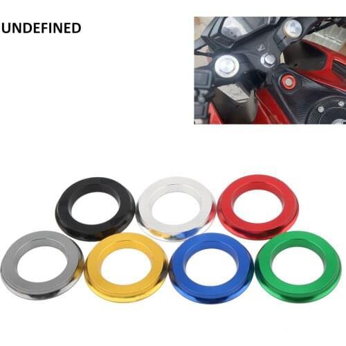 Motorcycle Ignition Switch Cover Key Switch Protector Ring Cove For Honda Suzuki Vespa YAMAHA YZF R6 R25 R3 R15 R125 Universal