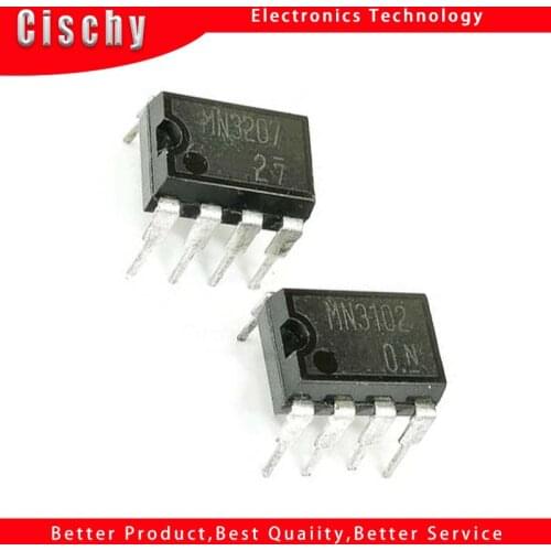 10pcs 5pair (5pcs MN3207 + 5pcs MN3102 ) DIP-8 BL3102 BL3207 DIP8 DIP