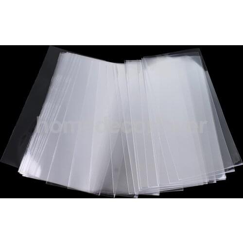 50PCS Paper Money Collection Bag Banknote Currency Storage Holder Protection