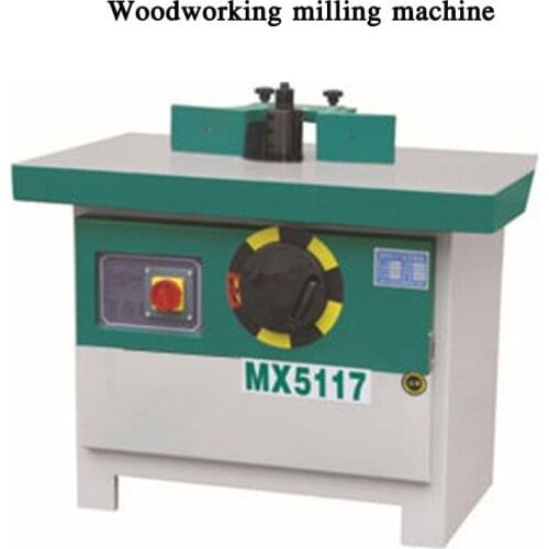 380V Woodworking Milling Machine Vertical Single-axis Milling High-speed Manual Milling Machine Woodworking Milling Machinery