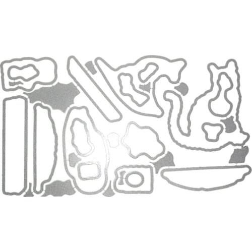 GUIRONGXIN Scrapbooking Stamps