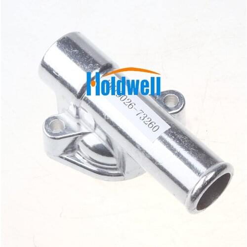 Holdwell Cover Thermostat for Kubota Excavator U15 KH-36 KX101 KX151 KX71 U35S