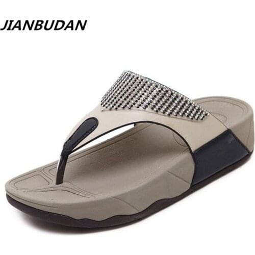 JIANBUDAN Women's Flip Flops
