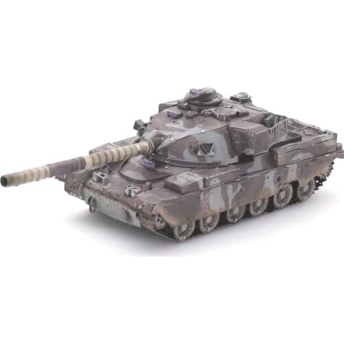 MU 3D Metal Puzzle CHIEFTAIN MAIN BATTLE TANK military model kits DIY 3D Laser Cut Assemble Jigsaw Toys GIFT For Children Adult