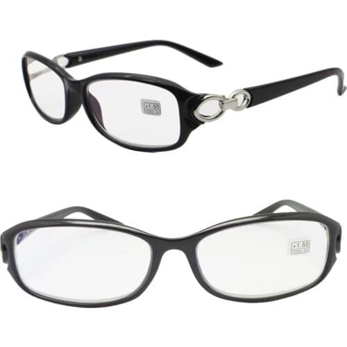 Fashion reading glasses HM838 unique shape with alloy decoration hyperiopia trendy eyeglasses for women