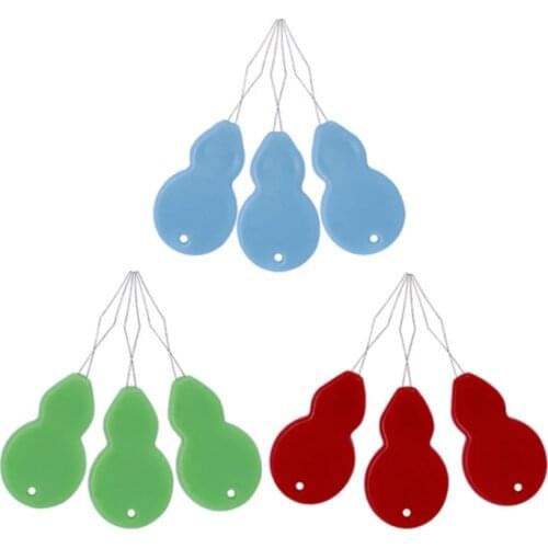 10pcs/set Hand Sewing Stitch Wire Needle Threader Thread Guide Tool Needlework DIY Craft Tool Easy Automatic Needle Threader