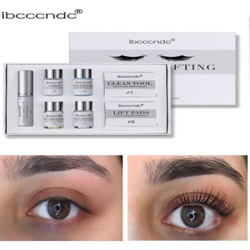 Wholesale 100pcs/lot Lash Lift Kit eyelashes and Eyebrows Enhancer For Long Lasting Feathery Eyebrow Curling Lash