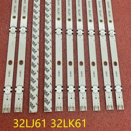 10 PCS/lot LED backlight strip for LG 32lj600 32lh510 32lh515 32lh570 32lh560 SSC_32LJ61_BOE(FHD)_5LED