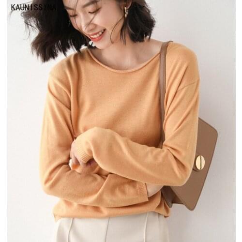 Women Wool Cashmere Sweater Autumn Bottoming Shirts Sweaters Warm Turtleneck Long Sleeve Ladies Pullover Knitted Jumper