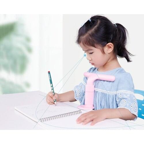 2021 Kids Sitting Posture Corrector Adjustable Anti-myopia Sitting Support Brace Reading Writing Stationery Set Bookmark Tools