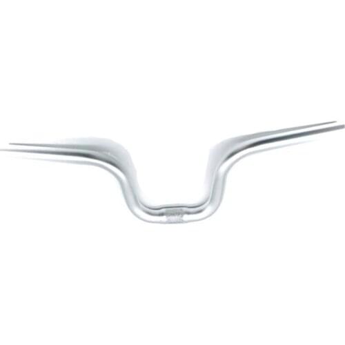 530mm Handlebar Aluminum Alloy 25.4mm M-TYPE Rise 140mm Handle Bar for Brompton Folding Bike Bicycle Hand