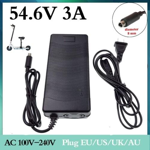 54.6V 3A Li-ion Battery Charger For 13S 48V electric bike lithium battery Charger i walk Urban2 Electric bike Free shipping
