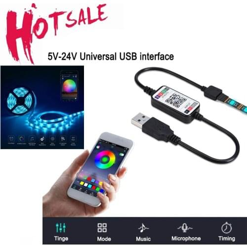 Led Bluetooth Controller DC5V 12V 24V RGB Led Wifi Controller RGBW Bluetooth WiFi LED controller led strip at Home at party pub