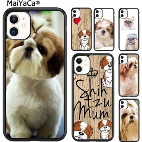 MaiYaCa Shih Tzu Shitzu Dog Puppy Phone Case Cover For iPhone 5 SE 6s 7 8 plus X XR XS 11 12 pro max Samsung Galaxy S8 S9 S10