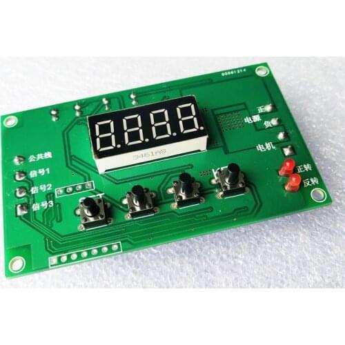 DC12V Motor positive and negative control panel/device Automatic / speed/timing/delay/limit/module PLC rail shell