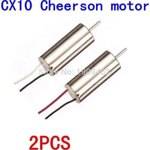 Motor for Cheerson CX-10 CX10 CX-10 CX-10A V646 V676 Spare Parts for CX 10 Mini RC Quadcopter Helicopter Remote Control Drone