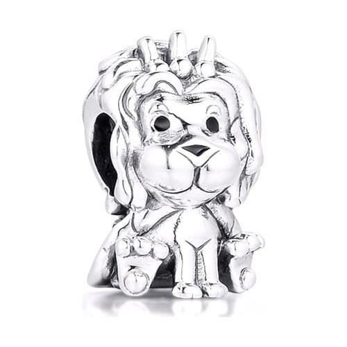 GPY Wavy Union Jack Lion Charms 925 Original Fit Pandora Bracelet Sterling Silver Beads for Jewelry Making DIY Kralen