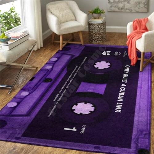 Tape 3D Printed Carpet Mat for Living Room Doormat Flannel Print Bedroom Non-slip Floor Rug 02