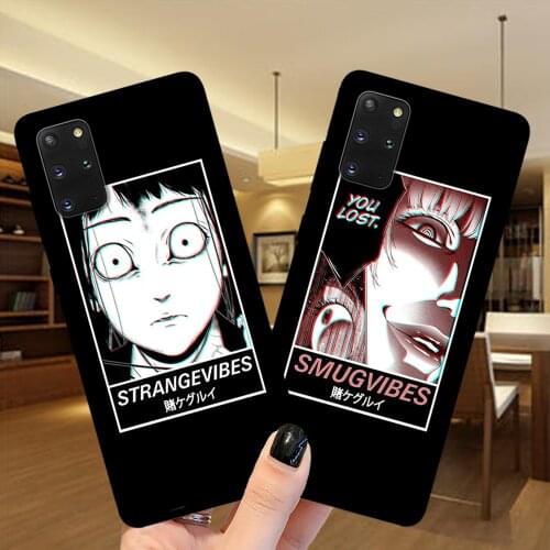 Manga Girls Anime Beauty Soft Silicone Case Cover For Samsung S10 S20 Plus S20 Ultra S10E S8 S9 Plus Note 20 Ultra 10 Pro 9 8